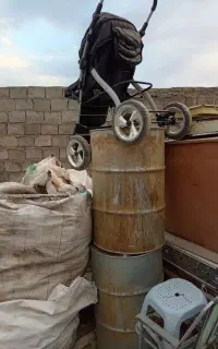 بشکه بنایی و کالسکه