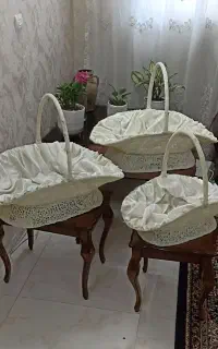 سه تا سبد عروس صدفی