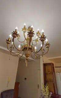 لوستر برنز ۱۵ شاخه