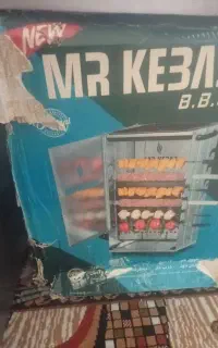 کباب پز گازی با سیخ گردان برقی