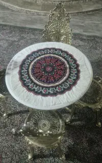میز وصندلی برنز