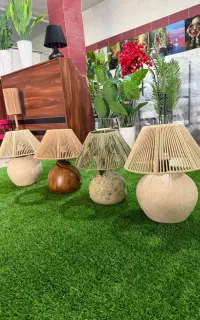 اباژور رومیزی  سفالی دفرمه