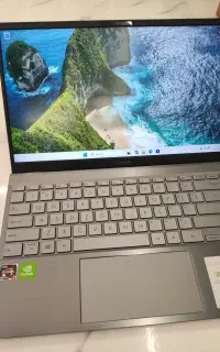 لپ تاپ ایسوس ZenBook Ryzen5 Q408UG در حد نو MX450