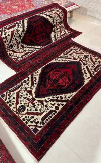 جفت قالیچه چهار متری شاهسوند درحدنونو