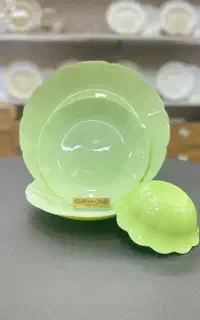 سرویس آرکوپال گلدن اپال طرح سبز نیلوفری