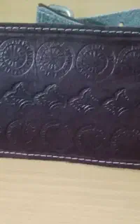 کمربند بدنسازی چرم طبیعی