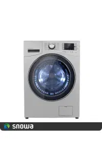 لباسشویی ۸ کیلویی اسنوا مدلswm-84527 (نقره ای)