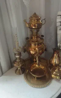 فروش سماور زغالی دکوری