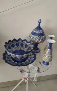 ظروف دکوری مینا کاری