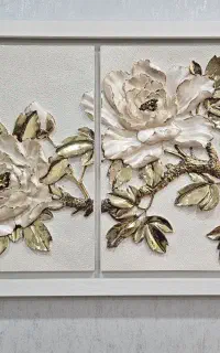 تابلو گل برجسته