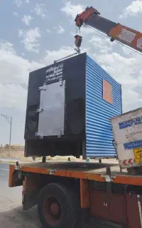 ساخت کوره ذغال ذغال سفیدوکربن پسته بدون دودرفسنجان