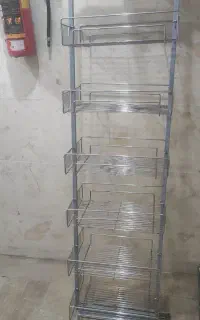 سبد سوپر مارکت خانگی تمام استیل