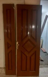 درب آپارتمان چوبی