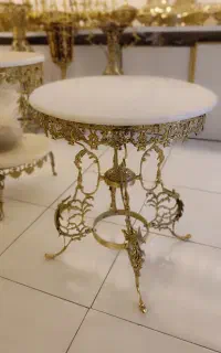 میز تلفن و خاطره برنجی عطائی برنز