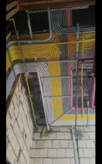 انواع لوله و اتصالات برق ساختمان