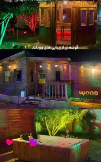 ویلا کلبه سوئیسی جکوزی اجاره روزانه