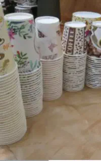 لیوان کاغذی سایز 220 بدون نشتی