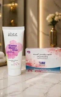صابون لایه بردار و کربن سیاه