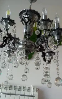 لوستر 4 شاخه 8 شعله شیک شیک