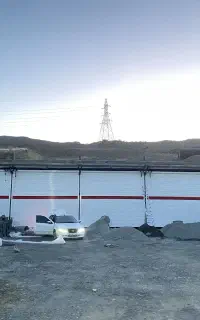 کرکره درابه برقی جک بازویی قفل برقی