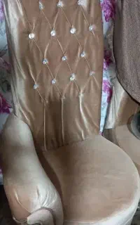 دوتا مبل تک نفره مخمل