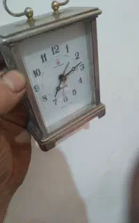 ۱ عدد ساعت رومیزی قدیمی برنجی