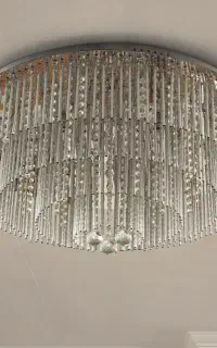 لوستر مدرن کریستالی قطر ۸۰