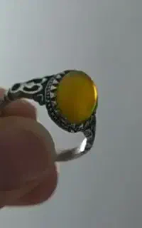 فروش انگشتر عقیق زرد