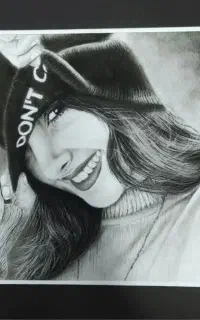 سفارش نقاشی چهره سیاه قلم
