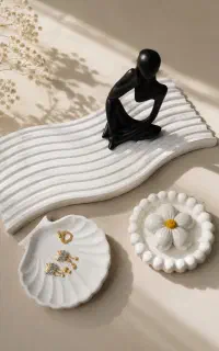 قندان سنگ دکوری