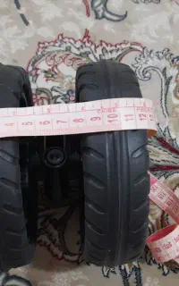 چرخ جلو کالسکه دلیجان کاملا نو