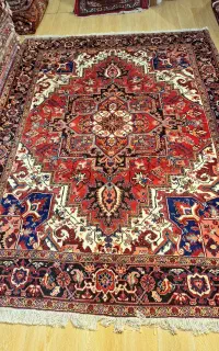 قالی ۹متری هریس رنگ گیاهی