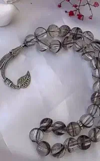 تسبیح رزینی با زلف و عکس مورد نظر قابل سفارش