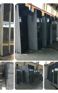 سنگ مشکی گرانیت نطنز  و مرمریت زاغ عقیق