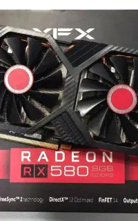 کارت گرافیک ۸ گیگ rx 580