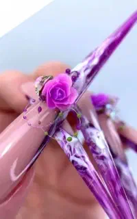 کاشت ناخن ۴۰۰ آموزش ناخن اقساط