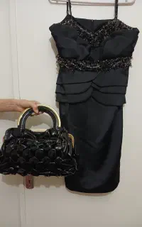 لباس مجلسی و کیف