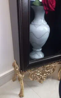 ساعت ایستاده پایه وتاج برنجی