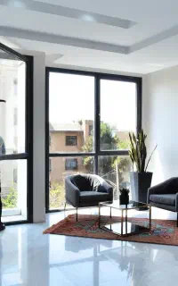 پنجره دوجداره لوکس و مدرن ترمال بریک و Upvc