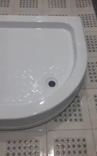 زیر دوشی حمام آکریلیک ۱۰۰×۱۰۰ ژاپنی  کاملا نو