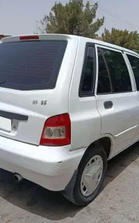 پراید ۱۱۱ تمیز مدل ۹۳ بدون رنگ