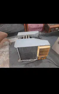 کولر پنجرهی درحد اجنرال کم کار بدون پوسیدگی یامشکل