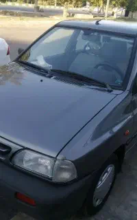 پراید بی رنگ پلم سالم