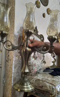 کنارسانی ۳شعله شمع بلندی ۶۰سانت