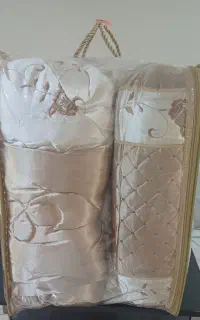 روتختی دو نفره ساتن گلدوزی شده