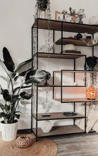 شلف و کتابخانه مینیمال