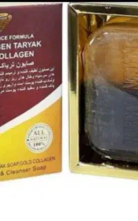 فروش ۲عدد صابون تریاک کلاژن طلا