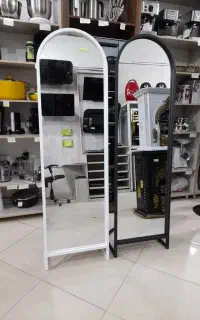 آینه پایه ثابت نیم دایره * اثاث مارکت