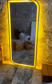 آینه قد نما LEDدار