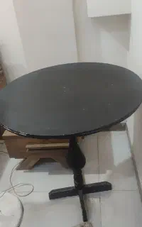 میز چوبی تلفن یا ...